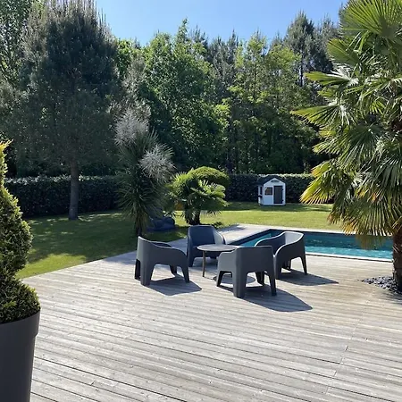 Avec Piscine Chauffee Proche Oceane * Le Temple (Gironde)